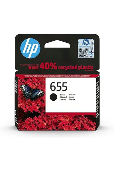 HP 655 Black Original Ink Advantage Cartridge - CZ109AE