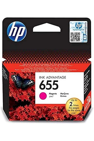 HP 655 Original Ink Advantage Cartridge Magenta - CZ111A
