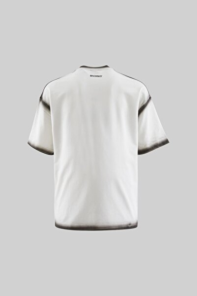 Machinist Чоловічий Kid With The Gun Oversize Екрю Футболка