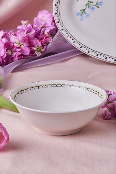 Karaca Minton Mavi Çiçek Kase 14 Cm