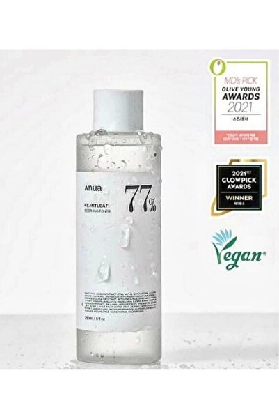 ANU Heartleaf 77% Soothing Moisture Skin Radiance Toner 250ml
