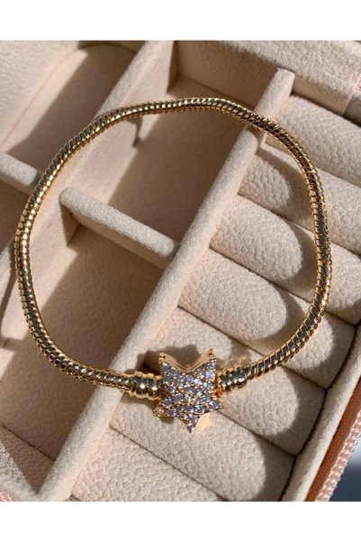 frappantjewelry سوار ستار تشارم من الفولاذ المقاوم للصدأ