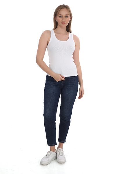 monox Women's Ribbed Lycra Cotton Strap 2-Piece Undershirt