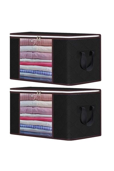NEXTLY Set 2 X Organizator Pentru Haine, Perne, Pilote, Jucarii Si Alte Accesorii , Geanta