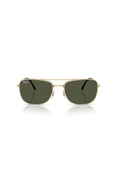 Ray-Ban Ray Ban Unisex Rectangle Sunglasses- Rb 3755 - Lense Size:62mm - Arista