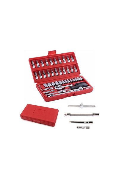 Hasbros Dynamo 46 Piece Socket Set Kit