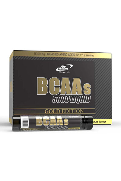 Pro Nutrition Aminoacizi lichizi 2:1:1 BCAAs 5000 Lamaie 20 monodoze x 25 ml