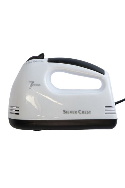 Silver Crest Hand Mixer SIL-265 – 250W, 7-Speed Stainless Steel Beaters, Lightweight & Easy to Clean
