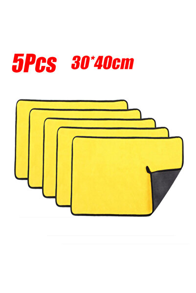 Choice1 5 قطع من مناشف المايكروفايبر (30-40 سم) - من 1 إلى 5 قطع - منشفة غسيل...