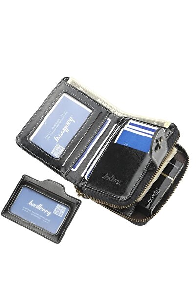 baellerry Women's Italian Rivalli Card Holder Short Wallet Metal Accessory