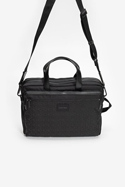 Calvin Klein Fekete férfi laptop kompatibilis táska CK REMOTE CONV.