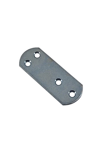 flores Ίσια πλάκα σύνδεσης, οβάλ άκρα, 23 x 60 x 2 mm, 50 τεμάχια / σετ