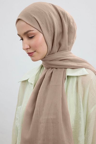 Qef Bamboo Shawl Nude