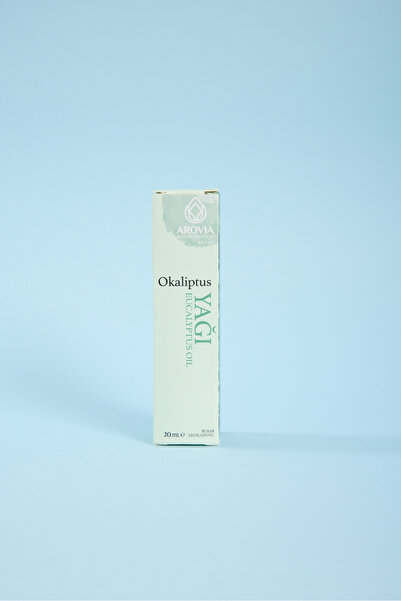 AROVIA Aromatherapy زيت الأوكالبتوس الطبيعي 20 مل في زجاجة زجاجية مع قطارة