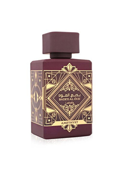 Lattafa perfumes بديع العود عطر أميثست أو دي بارفان للرجال - 100 مل