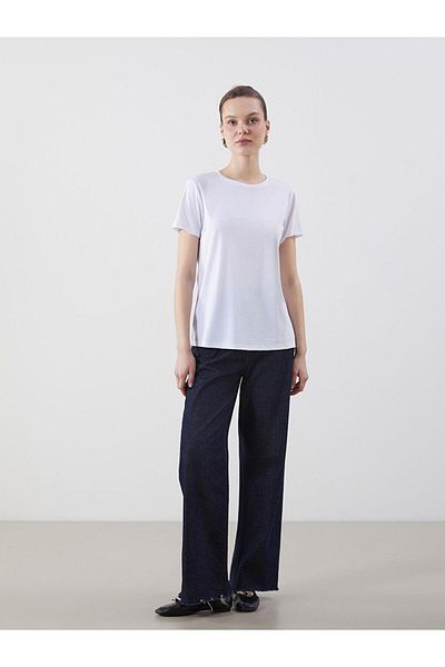 LC Waikiki Γυναικείο T-Shirt με λαιμόκοψη (S5)