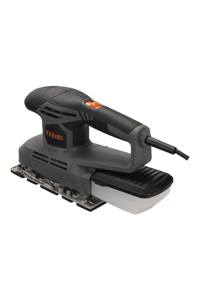 kseibi Finishing Sander 240W, 1/3 Inch for Woodworking, Electric Sander with 3Pcs Sandpapers, Planner