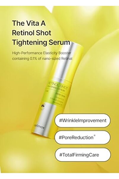 Celimax celimax The Vita A Retinol Shot Tightening Serum | with Pure Vitamin A Retinol, Peptide, Pore Minimi