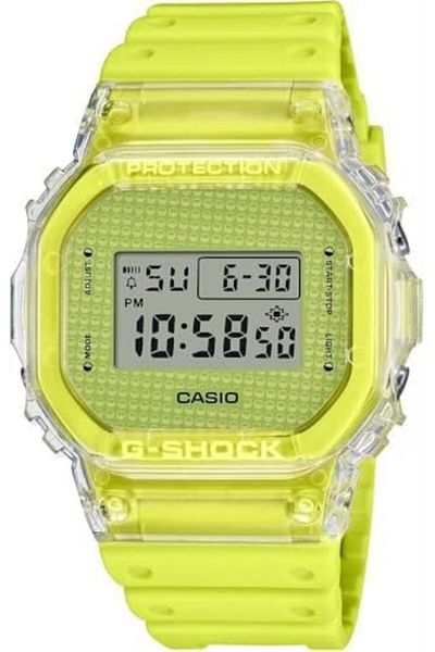 Casio G-Shock Watch - DW-5600GL-9DR Yellow Dial, Yellow Band