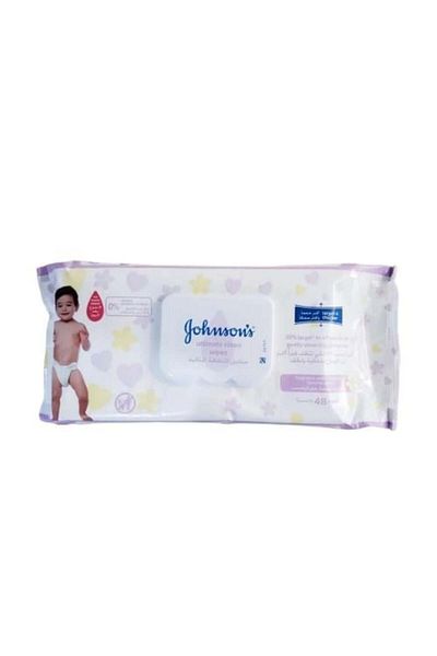 Johnson's Ideal Baby Hygiene Wipes - 48 Wipes