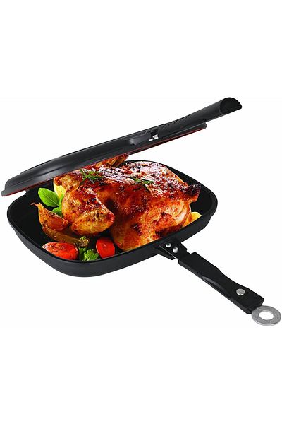 Generic Double non-stick grill pan