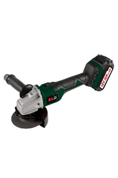 KLPRO KLAT18BS-50 18 Volt Şarjlı 115 mm Kömürsüz Profesyonel Avuç Taşlama 5,0...
