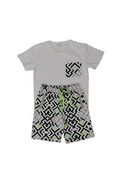 nk kids Boy's Double Suit Maze Printed