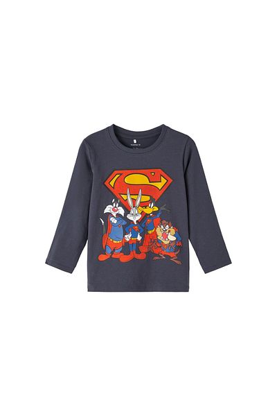 name ıt Name It Crew Neck Printed Anthracite Boy's Sweatshirt13221181