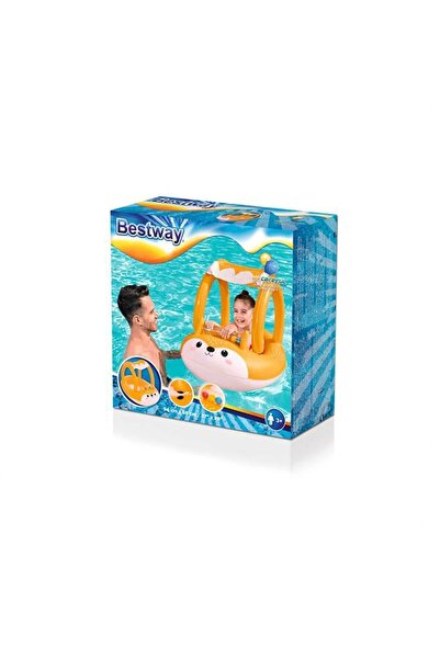 BESTWAY Nessiworld 34168 94cm x 66cm Tilki Gölgeli Bebek Teknesi Botu