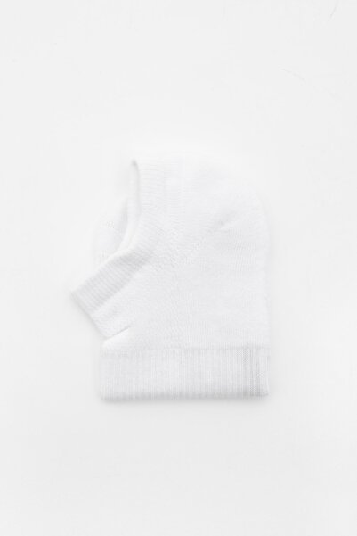 Pull & Bear 3'lü kısa beyaz çorap seti