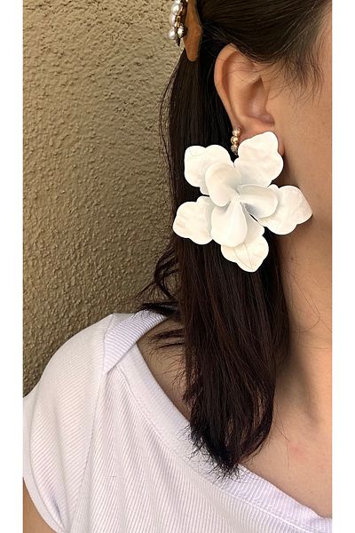 YENGEÇ Flower Earrings