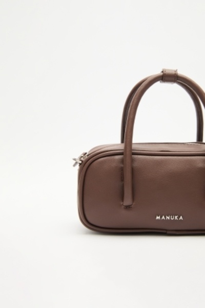 Manuka Mini Bowling Bag Brown
