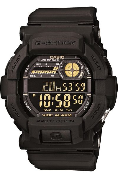 Casio Men's Quartz Watch, Digital Display and Plastic Strap - GD350-1B