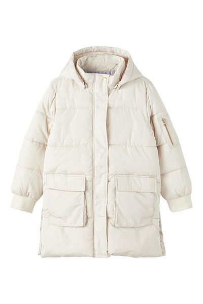 name ıt Hooded Yellow Girl's Coat13205925