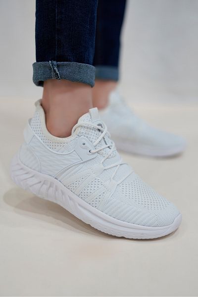 Weynes Ανδρικό λευκό Plar Orthopedic Comfortable Daily Sneaker WSB0958