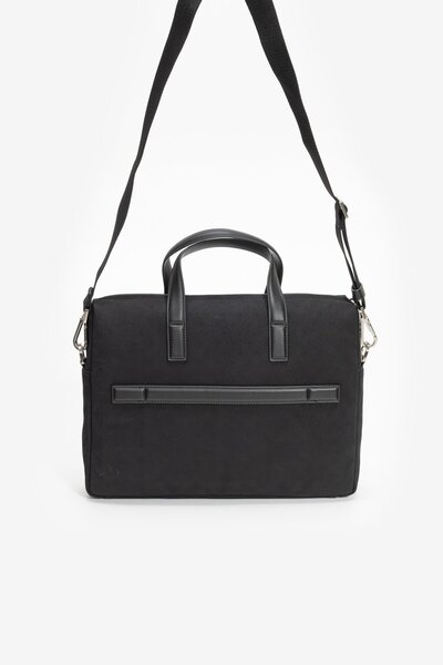 Calvin Klein Black Men's Laptop Bag Ck Must Laptop Bag Mono