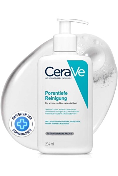 CeraVe Blemish Control Face Cleanser With 2% Salicylic Acid & Niacinamide For...