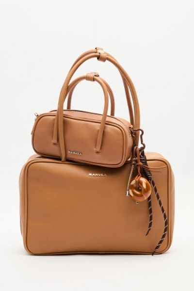 Manuka Mini Bowling Bag Camel