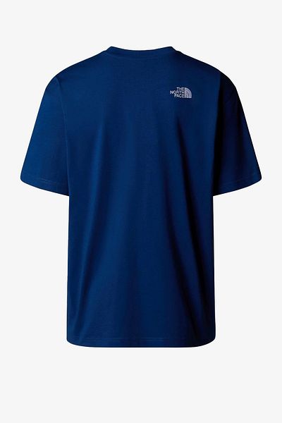 THE NORTH FACE The North Face M Ss Essential Oversized Ανδρικό Μπλε T-Shirt NF0A87NRD1R1