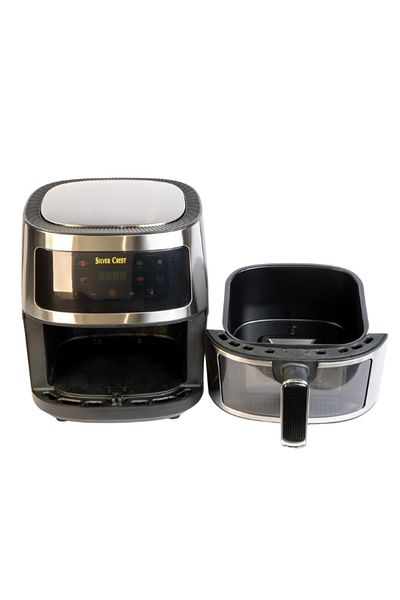 Silver Crest 10L Digital Air Fryer | 2400W | 10 Preset Cooking Modes | Oil-Free Healthy Cooking
