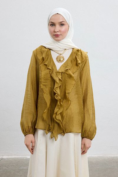 Qef Bamboo Shawl Ecru
