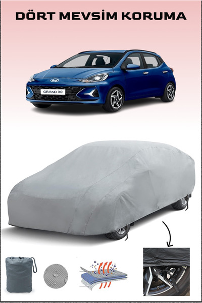 Breen Hyundai Grand i10 2 مشمع سيارة متوافق، مشمع تلقائي، خيمة سيارة، مقاوم ل...
