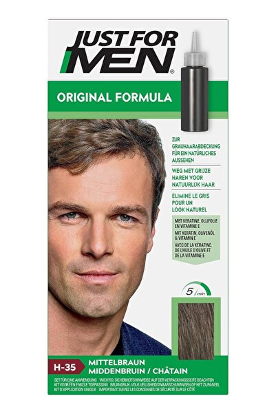 Just For Men لون الشعر، بني متوسط