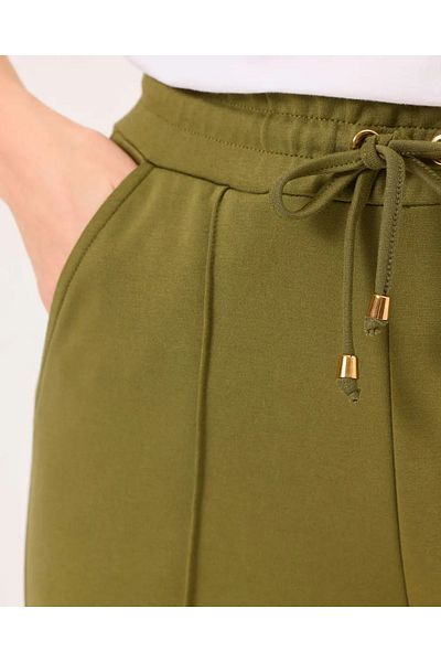 SCL Pantaloni de damă cu talie elastică până la gleznă, cu buzunare 10002421011036