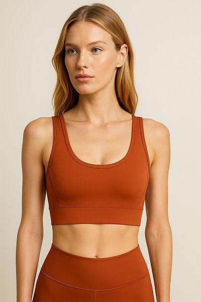 HNX Thick Strap Recovery Sports Bustier |   Tile