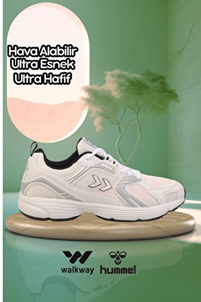 hummel Beyaz Fileli Hava Alan Unisex Spor Ayakkabı Hml Performanc
