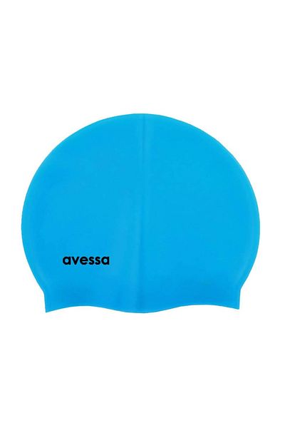 AVESSA Cască de înot albastră din silicon Sc-206