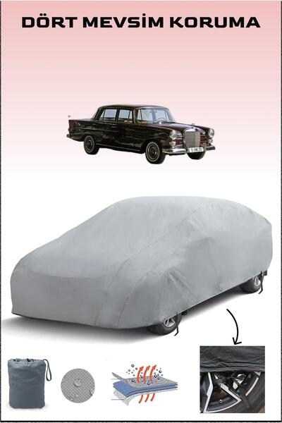 Breen غطاء سيارة متوافق عالميًا مع مرسيدس بنز Fintail، مشمع تلقائي، خيمة سيار...