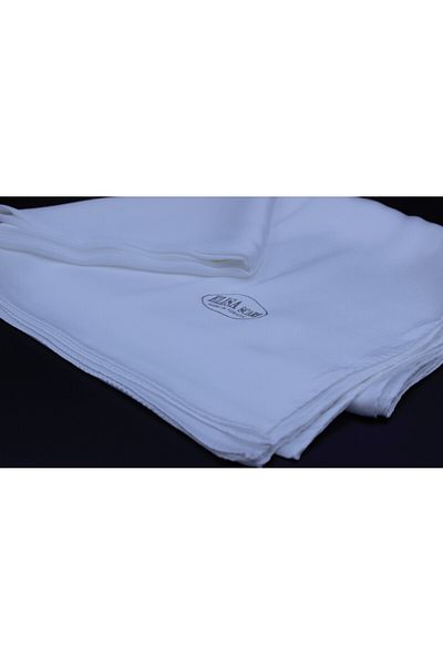 ALREMİYA Hijab Janjan Evening Dress Shawl White