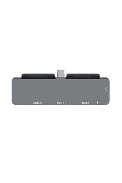 fulina 7-in-1 USB Hub, Type-C Compatible, High-Speed Reading, Fast Transfer, Suitable for Office Occasions